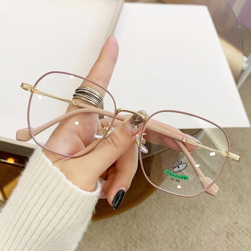 The Same Metal Anti-Blue Glasses Myopia Frame, Retro Danyang Glasses 580