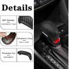 TOMALL Car Gear Shift Knob Cover Compatible with Chevy Colorado Crew Cab Equinox Malibu Shifter Panel Trim for Trax Blazer Trailblazer Gear Lever