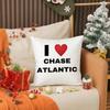 Moda Rock Band Chase Atlantic Federa per cuscino Antiacaro Cuscino Cerniera invisibile Peluche corto setoso Copricuscino per divano