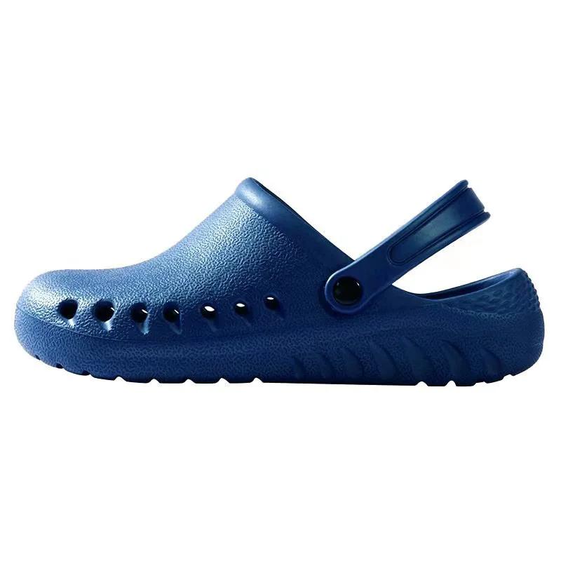 

Couple Slippers Lightweight Home Ready Baotou Slippers Female Laboratory Doctor Shoes Nurse Shoes Summer Shoes for Women 35 36