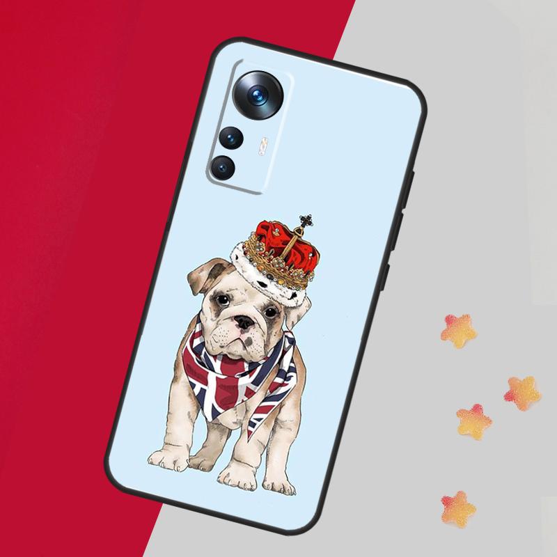 British Bulldog Case For Xiaomi 14 13 15 Ultra 11T 12T 13T 14T Pro Cover For POCO X7 Pro X3 X5 X6 F5 F6 F7