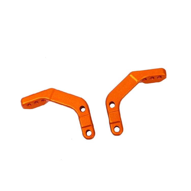 

Robusts Aluminum Motorcycle Handguard Aluminum Hand Protector Supports for Long Lasting Durability in Frequent Riding оранжевый