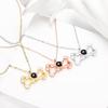 100 Languages 'I Love You' Copper-Plated Bone Necklace - Personalized Trendy Chinese Collarbone Chain