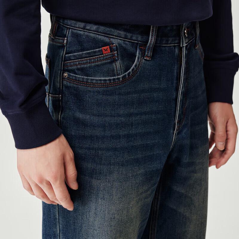 JOEONE Men's Air Denim Lite Brushed Warm Stretch Jeans