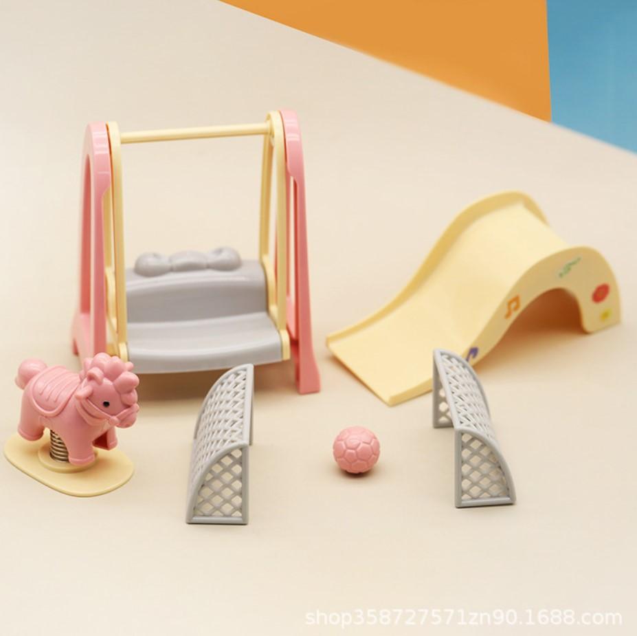 Play House Toy Simulation Mini Furniture Full Set Kitchen Doll House Miniature Food Play Scene Ornament Girl Model