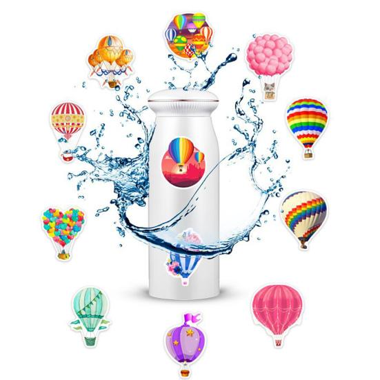 50Pcs/Set Graffiti Sticker Waterproof Phone Mark Left Air Tear-Resistant Hot Self-Adhesive Balloon Cartoon Case Handbook Decal