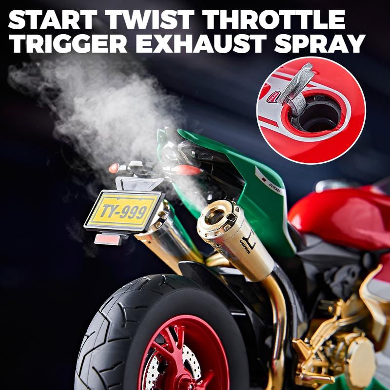 Spary 1/9 Ducati 1199 Panigale R Legierungs-Motorrad Diecast Modell Simulation Sound Licht Sammlungswert Ausstellung Geschenk für Freunde