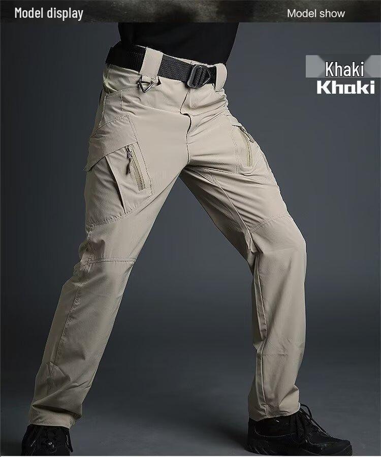 Pantaloni Tattici Leggeri Outdoor ad Asciugatura Rapida – Traspiranti, Impermeabili, Antivento Multi-Tasche