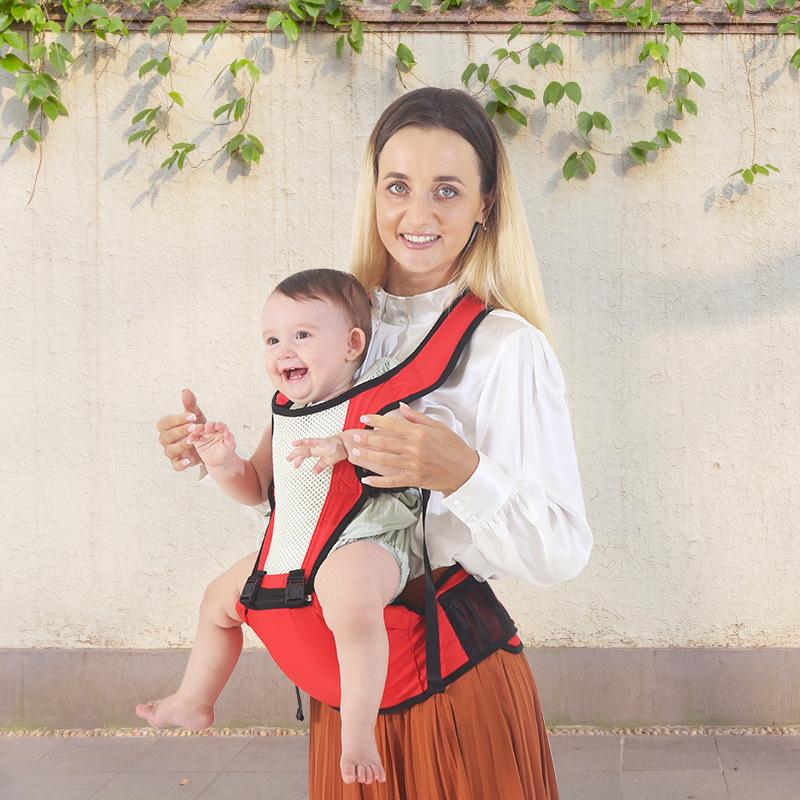 CPC Certified Multifunctional Baby Waist Stool and Child Carrier for Front and Back Carrying