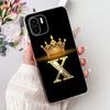 For Xiaomi Redmi A1 Phone Case RedmiA1 Cover Soft Silicone Cute Crown Letters Back Cover For Xiaomi Redmi A2 Cases A 1 A 2 Coque