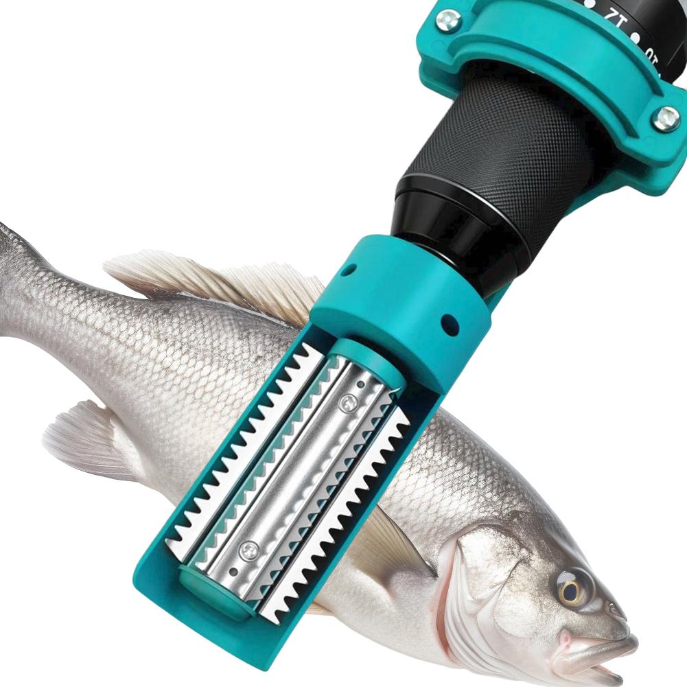 Electric Fish Scaler Automatic Fish Scaler Remover Fish Scale Cleaner Machine for Chef and Home Cooks Fish Cleaning Tools
