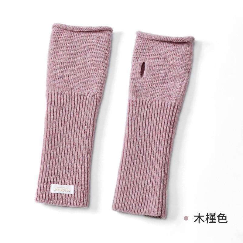 Winter Wool Knit Cycling Gloves Touchscreen Compatible Windproof Warm Full Finger Outdoor Sports DZ149