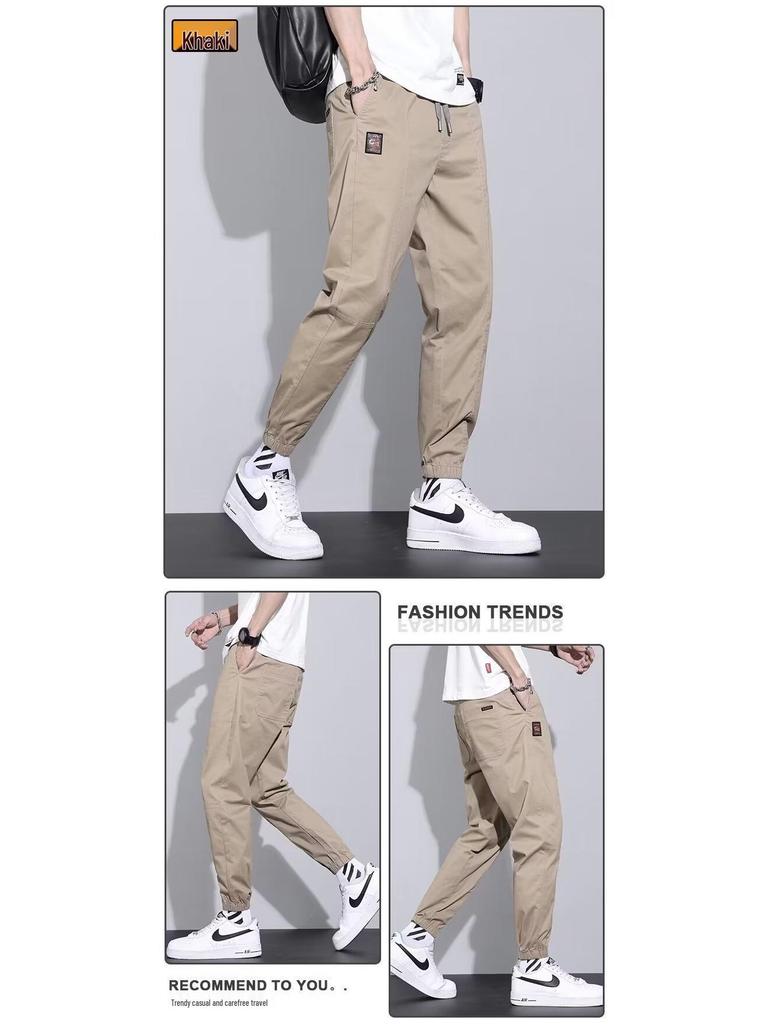 Men's Retro Loose Straight-Leg Joggers - New Spring/Autumn 2025 Collection