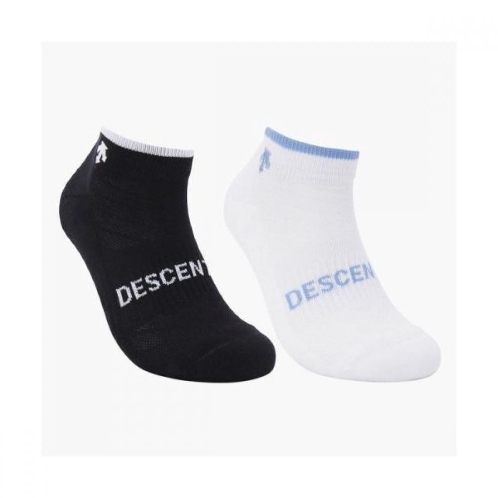

DeScente Golf Men S Sneaker SockS 2 Pack BWTGBrightWhite/FR