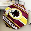 Washington Redskins Umbrella Folding umbrella, automatic umbrella 8-Frame for Travel, camping Use Gift for Halloween Christmas