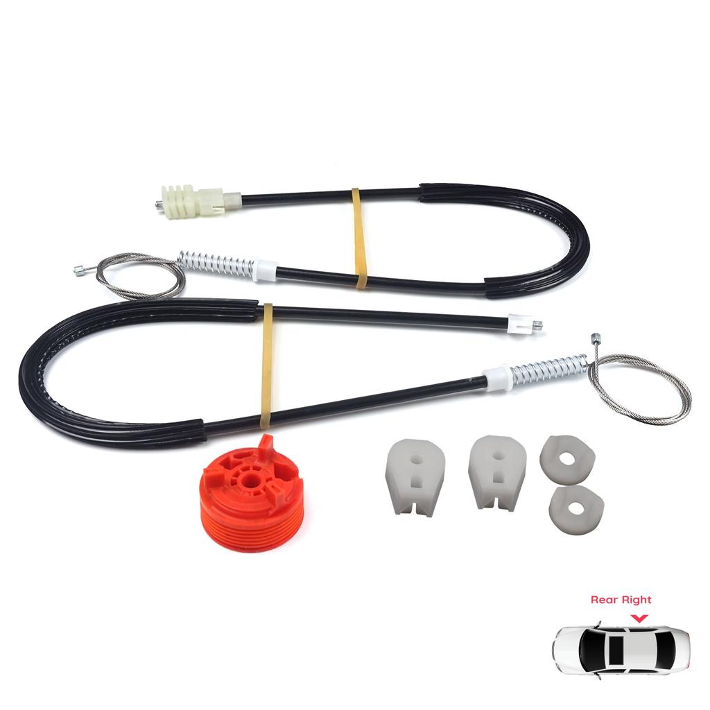EWR592 Power Window Regulator Repair Set Rear Right for Citroen C3 Pluriel MK1 Convertible 2003-2010 9643071180