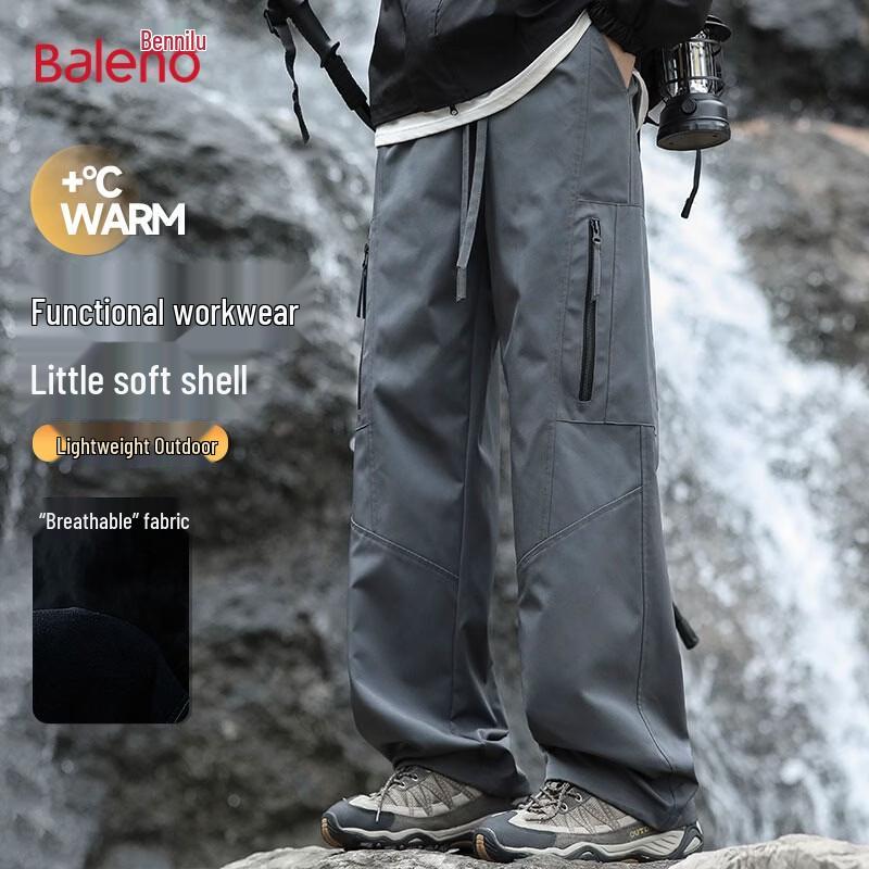 Baleno Men s Straight-Leg Cargo Casual Pants 4XL
