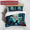 3pcs Duvet Cover Set (1*Duvet Cover + 2*Pillowcase, Without Core), Custom Name Final Fantasy Pattern Bedding Set, Home Bedroom Decor Gift