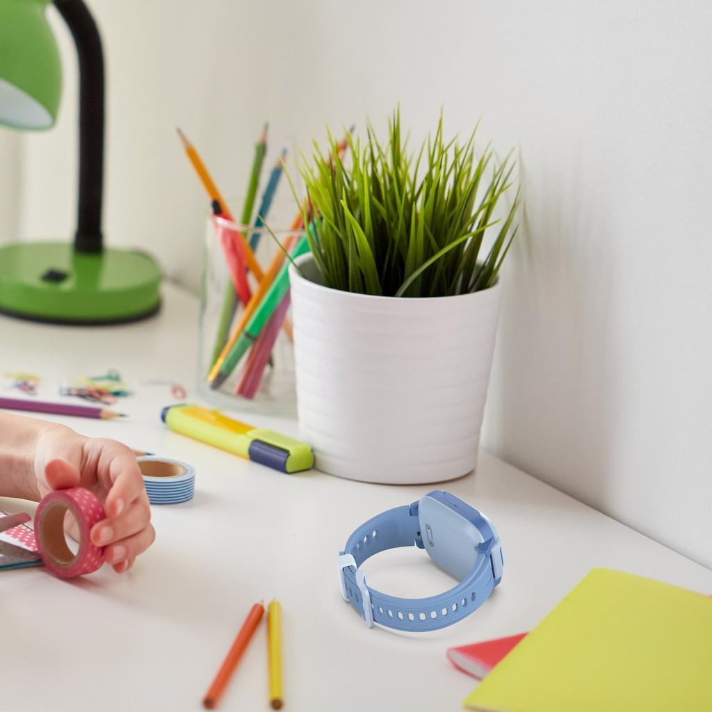 Silicone Band for Children Watch 15mm Replacement Wrist Straps Quick Release Wristband Straps Sweatproof Soft Belt