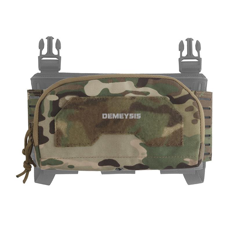 Tactical 2Nd Layer Admin Pouch with Multi-caliber Triple Mag Pouch for M4 5.56 PCC 9mm Pouches Aifsoft Plate Carrier Front Bag