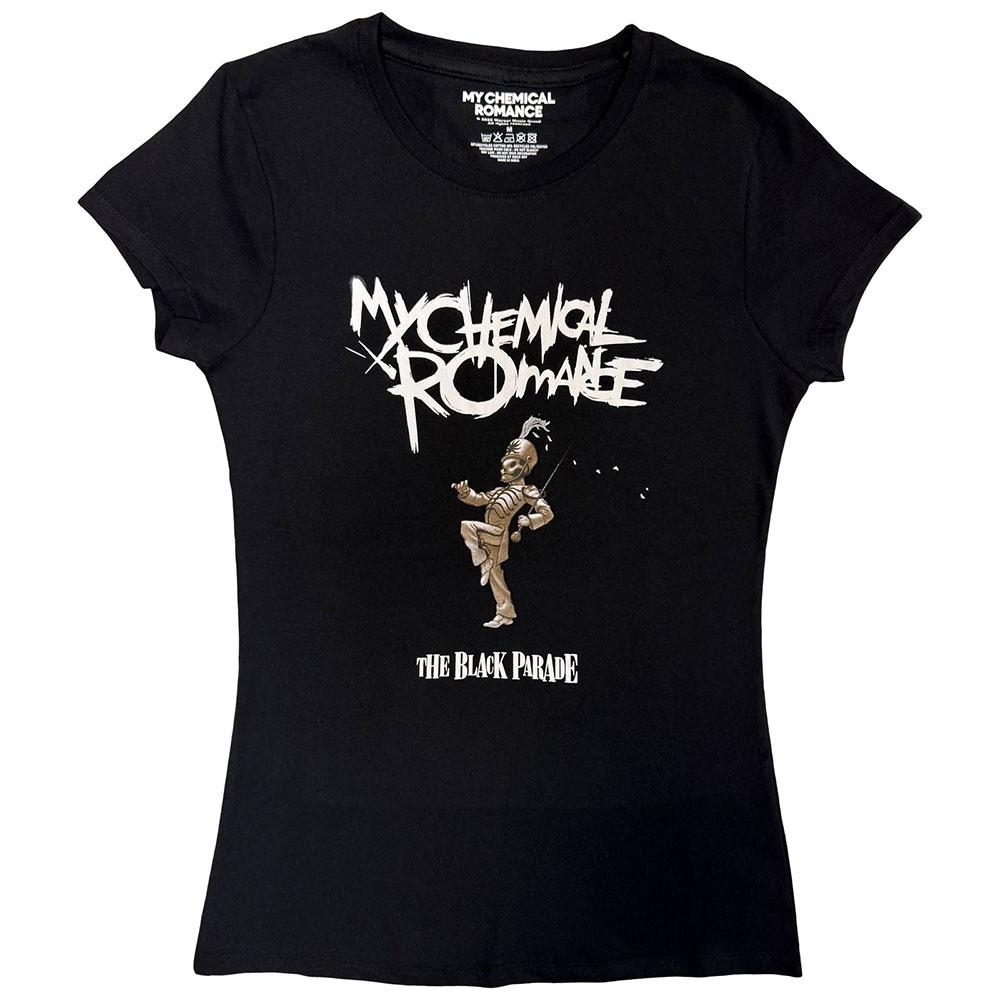 My Chemical Romance T-Shirt The Black Parade Offiziell Damen Skinny Fit Schwarz