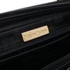 Used YVES SAINT LAURENT Handbag Leather Black Used Women