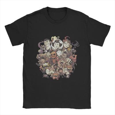 Casual T-shirt Zomer Don't Starve Together   Populaire T-shirts  Katoenen T-shirt voor Mannen Geweldige Print Korte Mouw Tops