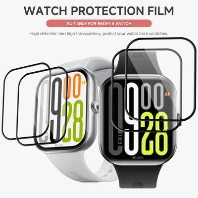 Protecteur d'écran composite pour Redmi Watch 5 Protecteur d'écran incurvé pour Redmi Watch5 Accessoires de protection complète Ultra-HD