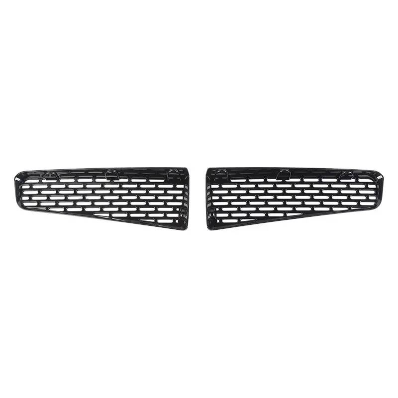 JeCar Car Front Bumper Racing Grill Insert Grille Trim ABS Sticker Cover For Ford Bronco 2021 UP Car Exterior Accessories