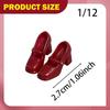 1/12 Action Figure Shoes Doll Costume Accessories Casual Photo Props Women Dress up for 6 inch