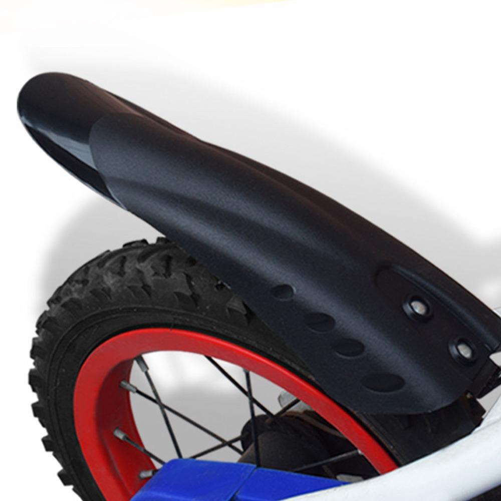 2Pcs Front Rear Set Bike Mudguards Black Easy To Install Adjustable Bicycle Mudguards Rainproof for 12/14/16/18/20 Inch Bikes