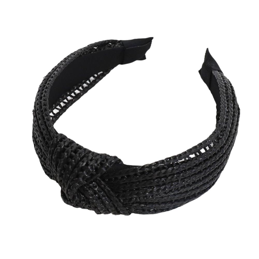 Chic Style Raffia Hairbands Eco-Friendly Straw Wedding Headpiece Bohemian Headbands Spring Summer