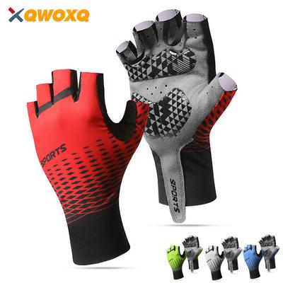 1 Paar Sport-Radhandschuhe Halbfinger-Fahrradhandschuhe - Mountainbike-Handschuhe für Männer und Frauen MTB-Fahrradhandschuhe Training