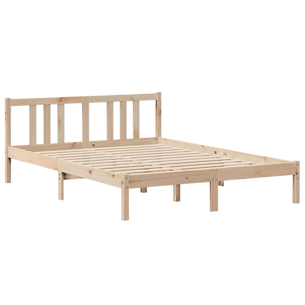 Bed Frame with Headboard without Mattress 120x200 cm