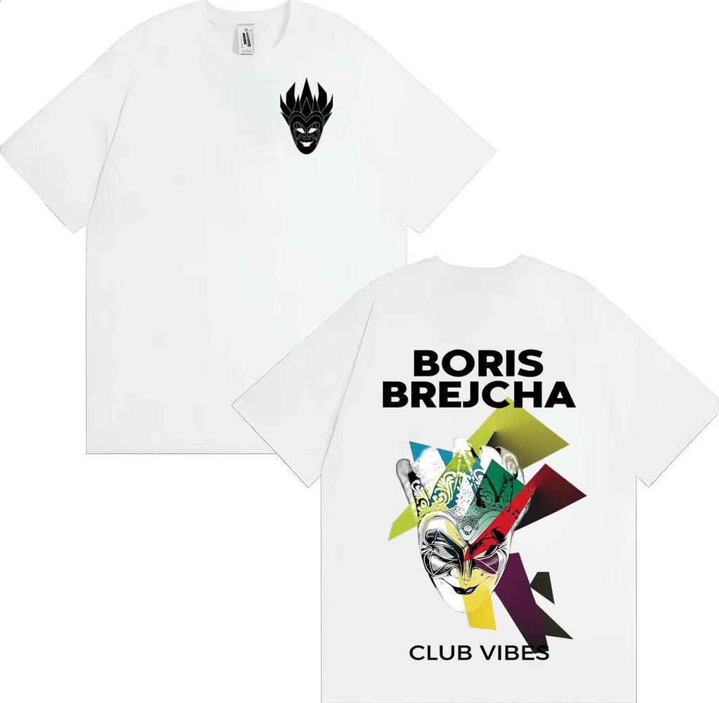 Bestselling Boris Brejcha Electronic Music Unisexs Women Hiphop Tshrits Summer Pop Retro Cotton Tshirt Teenagers