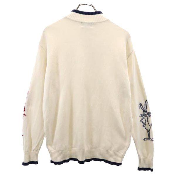 Pearly Gates Made In Japan Golf Long Sleeve Half Zip Sweater 4 Knit Men's Used