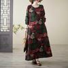 Spring Round-neck Dress