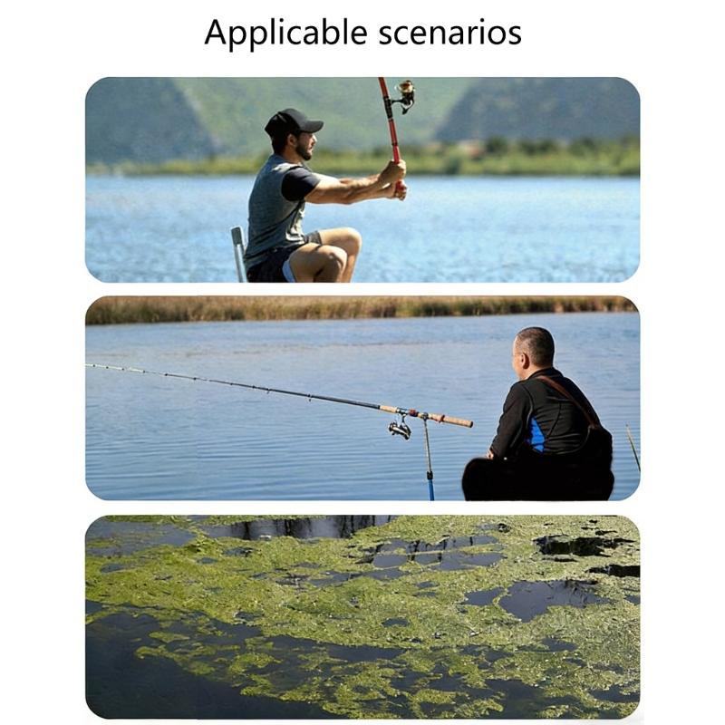 Professional Baits Dispenser With Removable Floating Ball For Convenient Maintenance And Spreading of Baits In Fishing