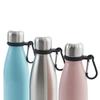 MINBOOT Water Bottle Holder with Carabiner, Hiking Bottle Holder, Set of 4, with Carabiner, Bottle Hook, Strap, Silicone Water Bottle Ring, for Campin