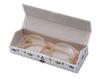 Kamio Japan Moomin Eyeglass Magnetic Synthetic with Case, White, Semi-Hard, Closure, Leather, Cloth, "Forest Kitchen"