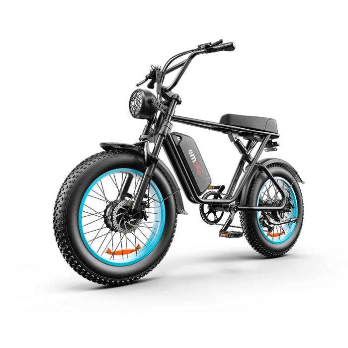 Emoko C91 Ebike double moteur 2000W 48v 20*4 pneus gras 20ah double suspension frein tout-terrain vélo électrique pour adulte