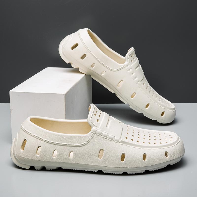 Summer Eva Men Casual Shoes Outdoor Slip On Mens Loafers Fashion Anti Slip Man Beach Sandals Comfortable Walking Boat Shoes