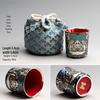 Chaxun Ceramic Taotie Dezhong Kung Fu Teapot