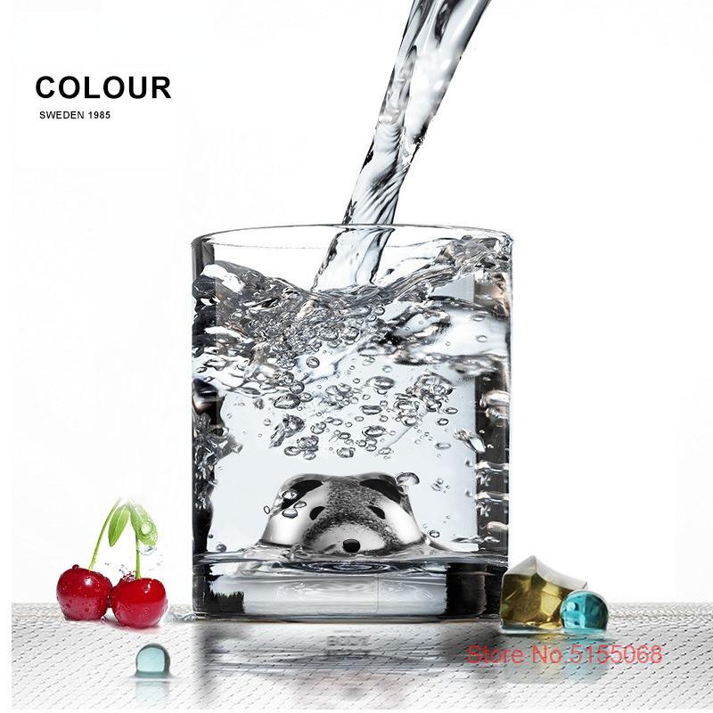 New Friends Whiskey Glass Colorful 3D Animal Head Wine Glass Nordic Style Bear Water Cup Bird Coffee Cup Beer Mug Dropshipping