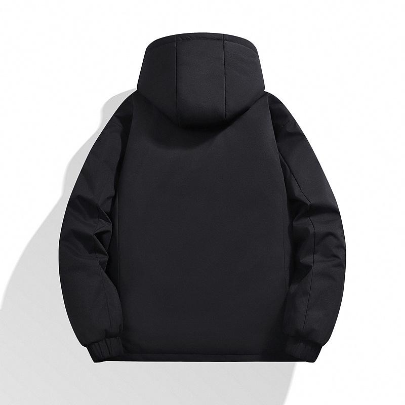 Men's Graphene Thickened Winter Hooded Jacket - Versatile, Warm, and Stylish
