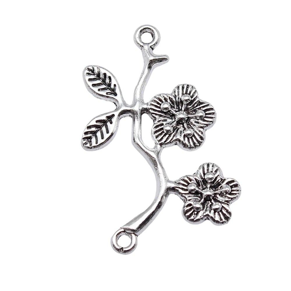 

Компоненты соединения ветвей и листьев. Автомобильный кулон. Симпатичные украшения. A31-10pcs-32x24mm