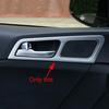 Matte Chrome Interior Door Handle Cover Surrounds For 2017- Kia Sportage QL