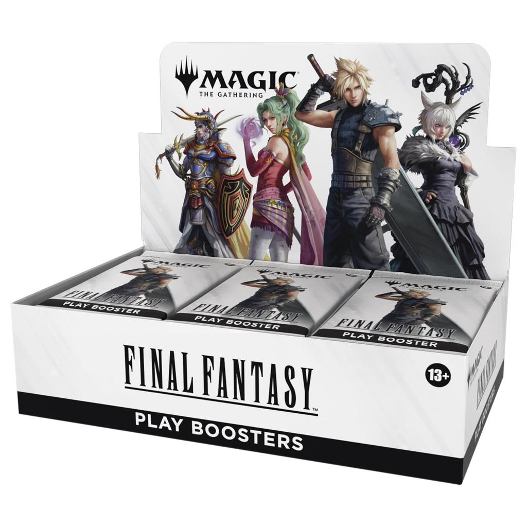 The Gathering FINAL FANTASY Play Booster English Edition of 30 MTG Trading Cards Wizards of the Coast FIN D38420003 Magic - (Box Packs)