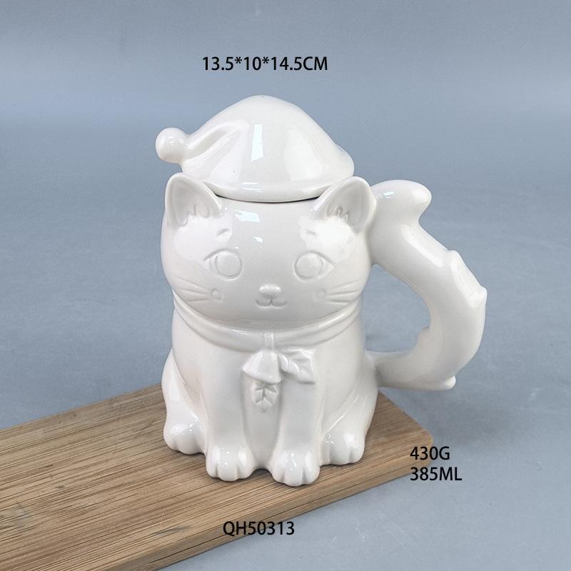 Creative Gourd Mug Ceramic Cup Nordic Color Matching Couple Coffee Cup Milk Cup Small and Cute