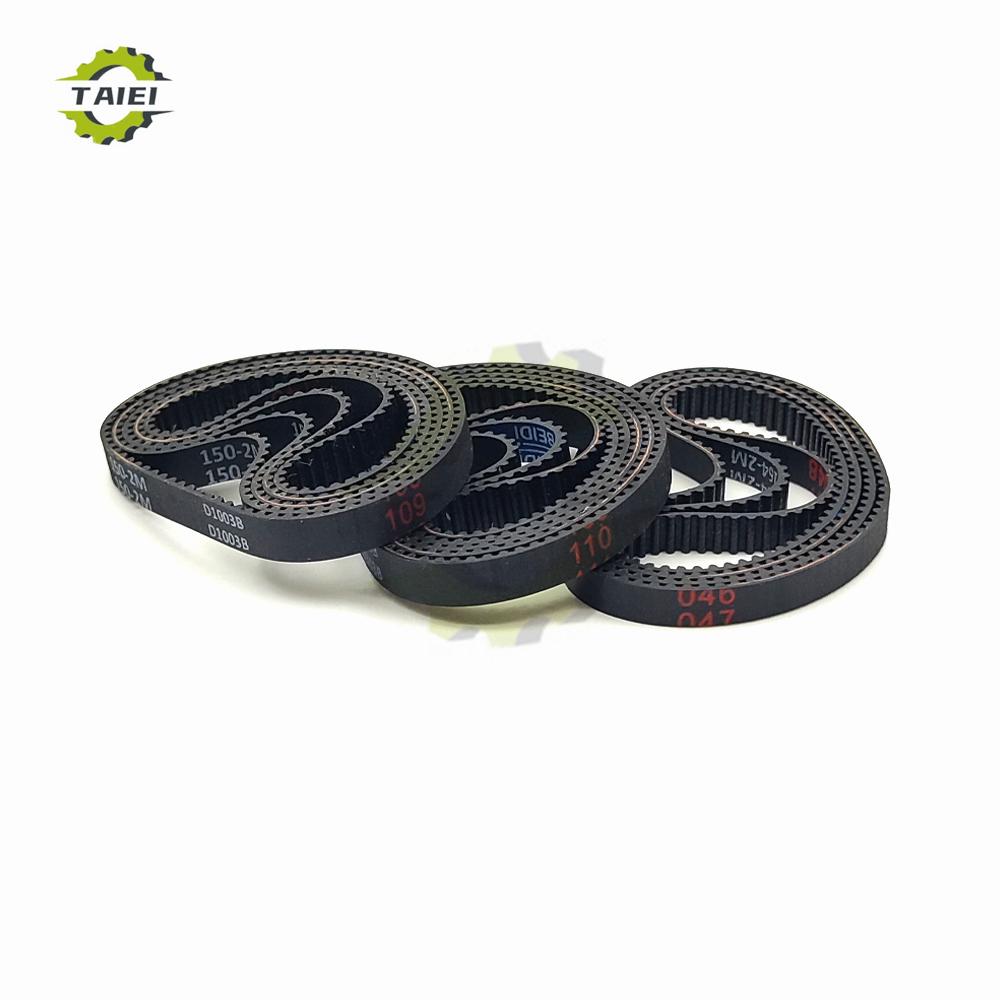 HTD 2M Rubber Timing Belt Length 118 120 126 128 130 142 150 156 160 162 168mm Vacuum cleaner Drive Belt Width 4/5/6mm 2M-142